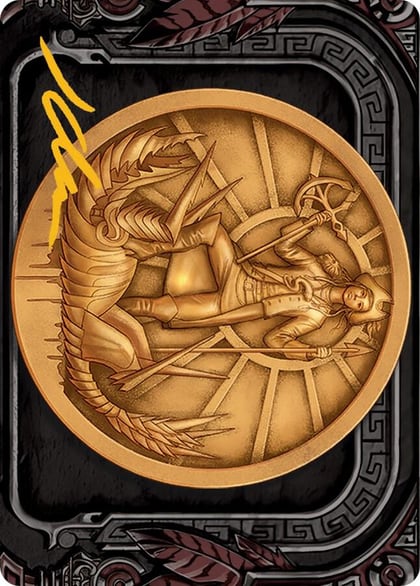 Captain Lannery Storm Art Card (Gold-Stamped Signature), Art Series: March of the Machine 73