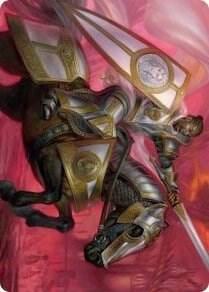 Sigiled Sentinel Art Card, Art Series: March of the Machine 9