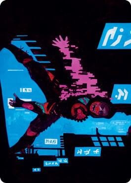 Return to Action Art Card, Art Series: Kamigawa: Neon Dynasty 12