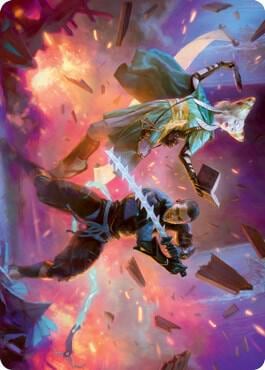 Explosive Entry Art Card, Art Series: Kamigawa: Neon Dynasty 13
