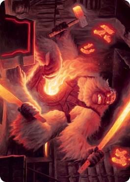Kami of Industry Art Card, Art Series: Kamigawa: Neon Dynasty 17