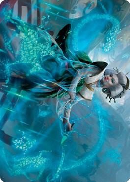 Bearer of Memory Art Card, Art Series: Kamigawa: Neon Dynasty 1