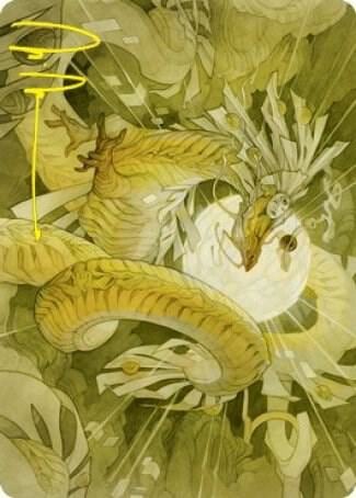 Brilliant Restoration Art Card (Gold-Stamped Signature), Art Series: Kamigawa: Neon Dynasty 22