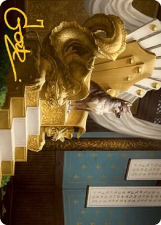 Yoshimaru, Ever Faithful Art Card (Gold-Stamped Signature), Art Series: Kamigawa: Neon Dynasty 24