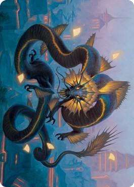 Ao, the Dawn Sky Art Card (25/81), Art Series: Kamigawa: Neon Dynasty 25
