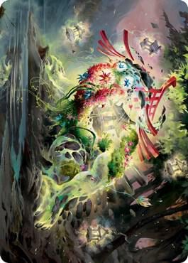 Go-Shintai of Life's Origin Art Card, Art Series: Kamigawa: Neon Dynasty 26