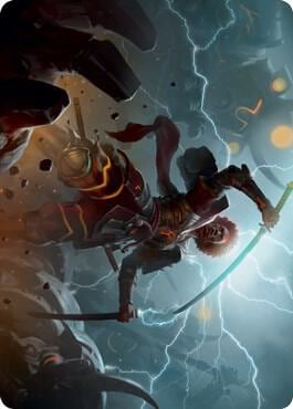 Raiyuu, Storm's Edge Art Card, Art Series: Kamigawa: Neon Dynasty 31