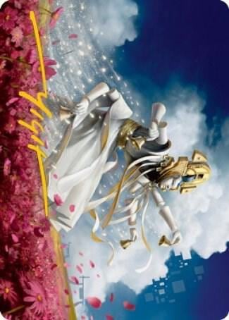 Myojin of Blooming Dawn Art Card (Gold-Stamped Signature), Art Series: Kamigawa: Neon Dynasty 33