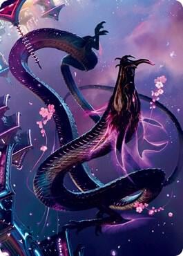 Junji, the Midnight Sky Art Card (38/81), Art Series: Kamigawa: Neon Dynasty 38