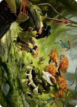 Commune with Spirits Art Card, Art Series: Kamigawa: Neon Dynasty 40