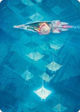 Discover the Impossible Art Card, Art Series: Kamigawa: Neon Dynasty 43