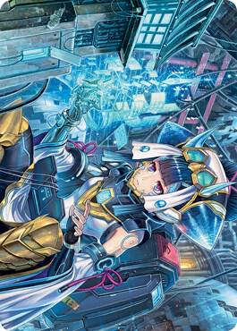 Covert Technician Art Card, Art Series: Kamigawa: Neon Dynasty 51