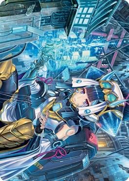 Covert Technician Art Card, Art Series: Kamigawa: Neon Dynasty 51