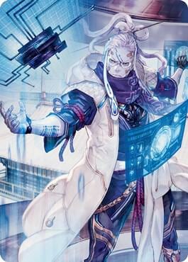 Tameshi, Reality Architect Art Card (53/81), Art Series: Kamigawa: Neon Dynasty 53