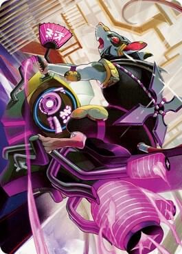Nashi, Moon Sage's Scion Art Card, Art Series: Kamigawa: Neon Dynasty 59