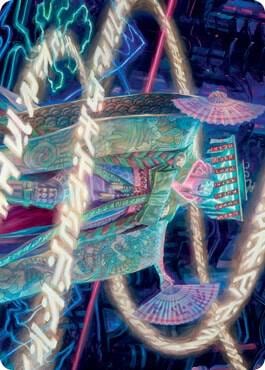 Satsuki, the Living Lore Art Card, Art Series: Kamigawa: Neon Dynasty 5