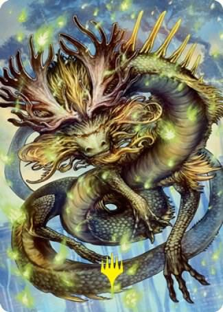 Kura, the Boundless Sky Art Card (Gold-Stamped Signature), Art Series: Kamigawa: Neon Dynasty 66
