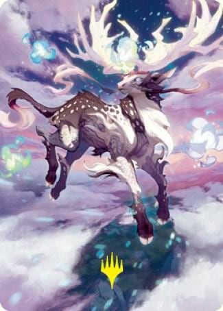 Hinata, Dawn-Crowned Art Card (Gold-Stamped Signature), Art Series: Kamigawa: Neon Dynasty 68