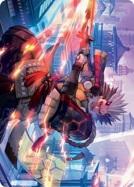 Isshin, Two Heavens as One Art Card (69/81), Art Series: Kamigawa: Neon Dynasty 69