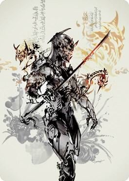 Satoru Umezawa Art Card (73/81), Art Series: Kamigawa: Neon Dynasty 73