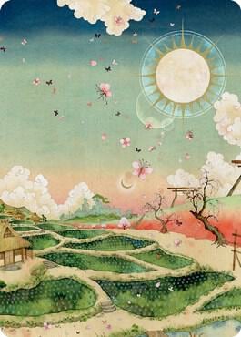 Plains (293) Art Card (79/81), Art Series: Kamigawa: Neon Dynasty 79