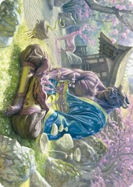 Kosei, Penitent Warlord Art Card, Art Series: Kamigawa: Neon Dynasty 8
