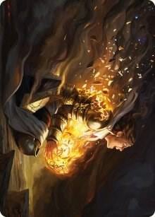 Vanish into Eternity Art Card, Art Series: Phyrexia: All Will Be One 10