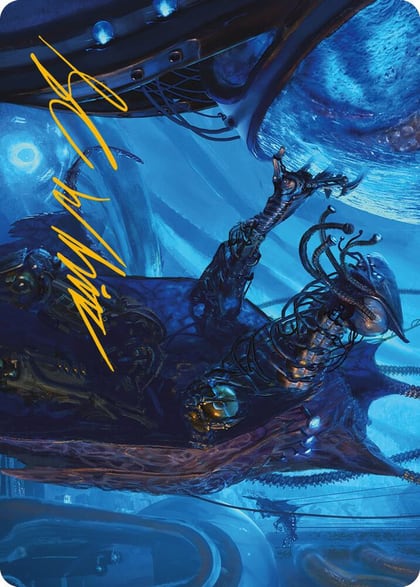 Atmosphere Surgeon Art Card (Gold-Stamped Signature), Art Series: Phyrexia: All Will Be One 12