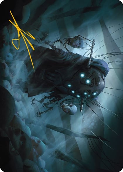 Meldweb Curator Art Card (Gold-Stamped Signature), Art Series: Phyrexia: All Will Be One 16