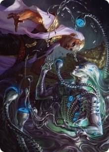 Mirage Mockery Art Card, Art Series: Phyrexia: All Will Be One 17