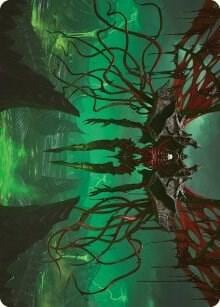 Archfiend of the Dross Art Card, Art Series: Phyrexia: All Will Be One 18