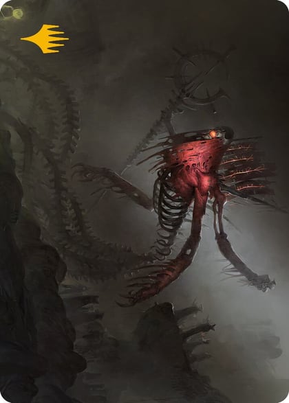 Drivnod, Carnage Dominus Art Card (Gold-Stamped Signature), Art Series: Phyrexia: All Will Be One 20