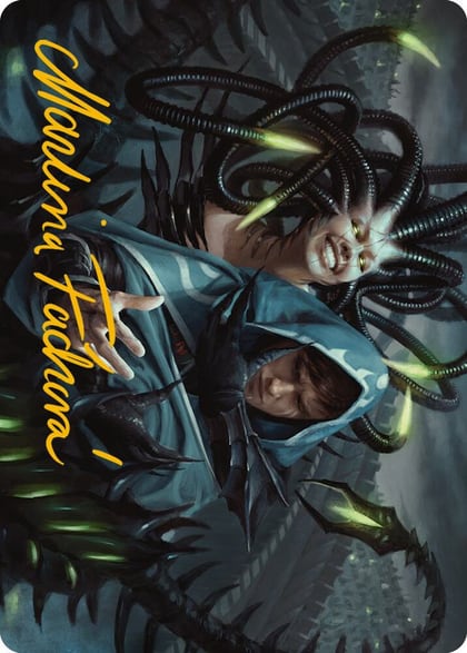 Phyrexian Arena Art Card (Gold-Stamped Signature), Art Series: Phyrexia: All Will Be One 22