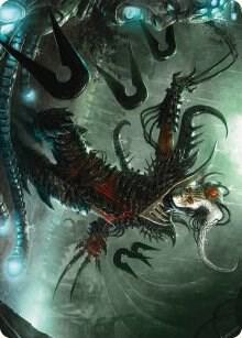 Vraan, Executioner Thane Art Card, Art Series: Phyrexia: All Will Be One 24