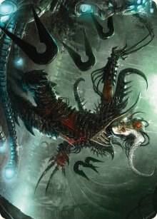 Vraan, Executioner Thane Art Card, Art Series: Phyrexia: All Will Be One 24
