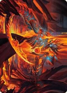 Free From Flesh Art Card, Art Series: Phyrexia: All Will Be One 27