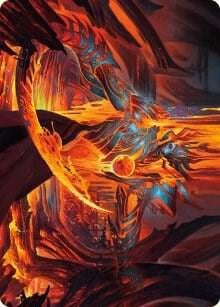 Free From Flesh Art Card, Art Series: Phyrexia: All Will Be One 27
