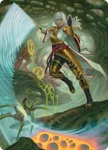 The Eternal Wanderer Art Card, Art Series: Phyrexia: All Will Be One 3