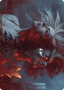 Thrill of Possibility Art Card, Art Series: Phyrexia: All Will Be One 36