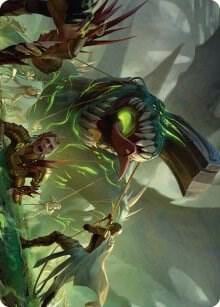 Noxious Assault Art Card, Art Series: Phyrexia: All Will Be One 41