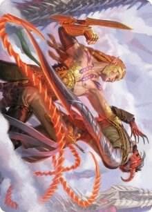 Tyvar's Stand Art Card, Art Series: Phyrexia: All Will Be One 43