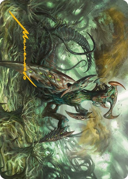 Zopandrel, Hunger Dominus Art Card (Gold-Stamped Signature), Art Series: Phyrexia: All Will Be One 44