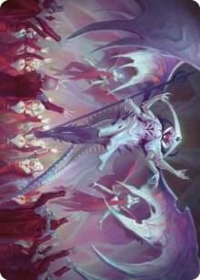 Atraxa, Grand Unifier Art Card (45/81), Art Series: Phyrexia: All Will Be One 45