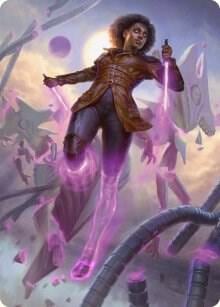 Kaya, Intangible Slayer Art Card, Art Series: Phyrexia: All Will Be One 49