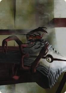 Vivisection Evangelist Art Card, Art Series: Phyrexia: All Will Be One 54