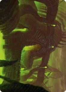 The Dross Pits Art Card, Art Series: Phyrexia: All Will Be One 58