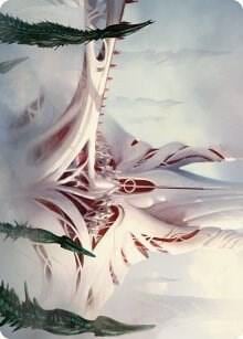The Fair Basilica Art Card, Art Series: Phyrexia: All Will Be One 59