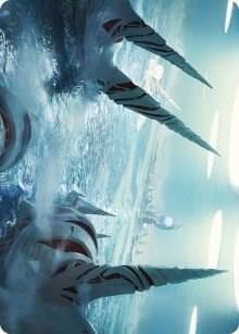 Seachrome Coast Art Card, Art Series: Phyrexia: All Will Be One 61