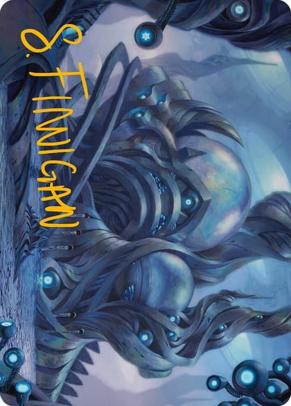 The Surgical Bay Art Card (Gold-Stamped Signature), Art Series: Phyrexia: All Will Be One 62