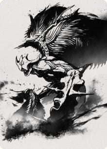 Phyrexian Vindicator Art Card (65/81), Art Series: Phyrexia: All Will Be One 65